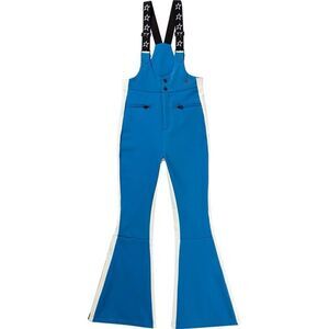 Perfect Moment Dazzling Blue Isola Racing Pant Snow Bibs SALOPETTE NWT Large
